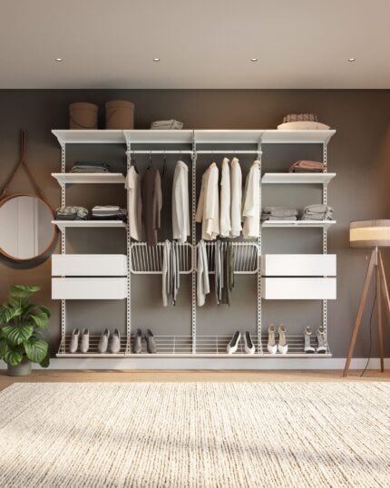 Closet Aberto Modulado para Casal 245cm (Eminence 43)