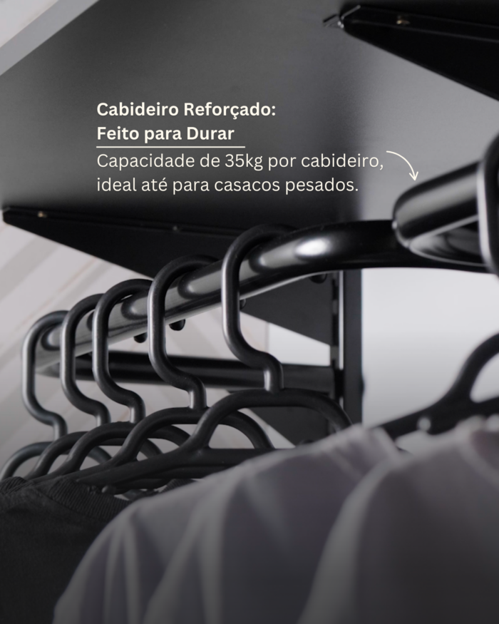 Conjunto Prateleira Modulado para Lavanderia 305cm