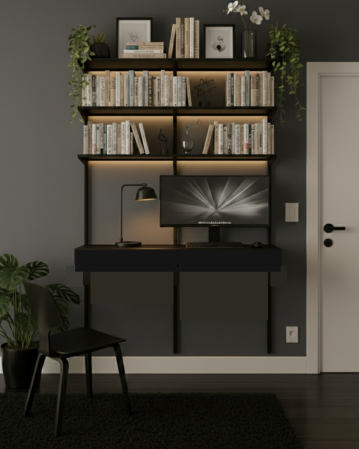 Conjunto Modulado para Escritório 125cm