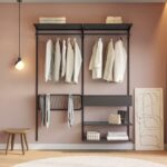 Closet Aberto Modulado para Solteiro 165cm (Eternity 32)