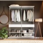 Closet Aberto Modulado para Solteiro 165cm (Eternity 33)