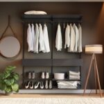 Closet Aberto Modulado para Solteiro 165cm (Eternity 33)