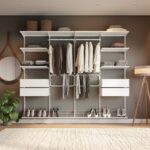 Closet Aberto Modulado para Casal 245cm (Eminence 43)