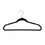 Kit 10un Cabides de Veludo 45cm - Organização e Estilo
