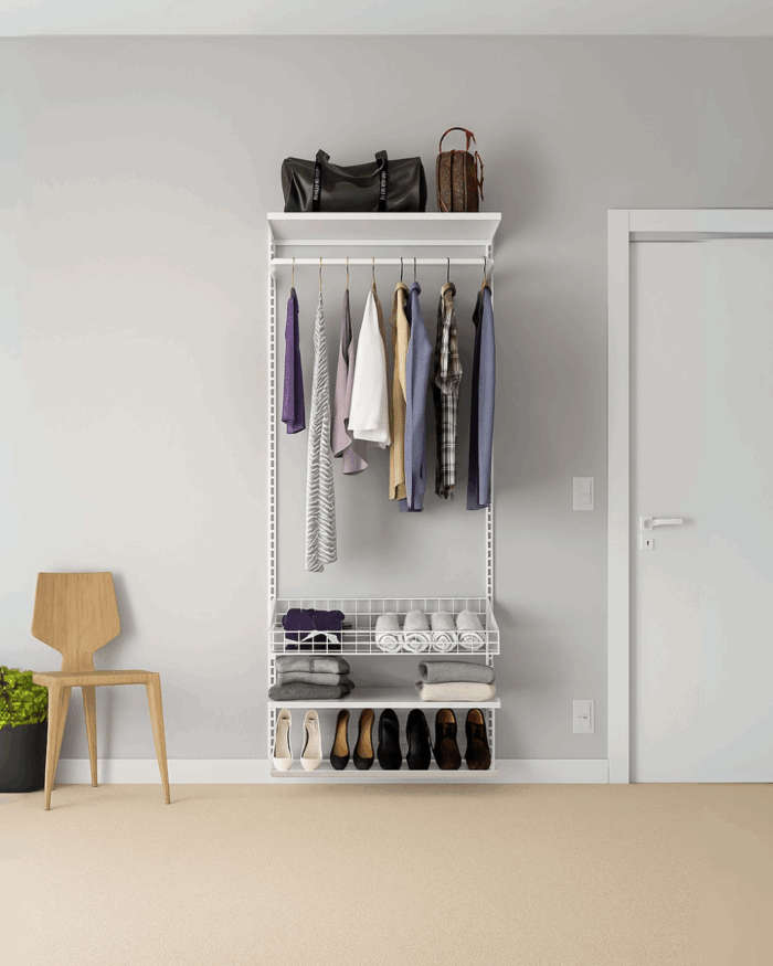 Closet Aberto Modulado para Solteiro 85cm (Legacy 03)