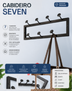 Cabideiro Seven - Organização e Estilo