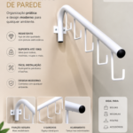 Cabideiro Suporte para Bolsas - Organização e Estilo
