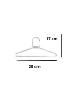 Kit 10un Cabide Infantil Cristal - Organização e Estilo - Imagem 2