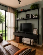 Conjunto Modulado para Sala de Estar 165cm - Imagem 2