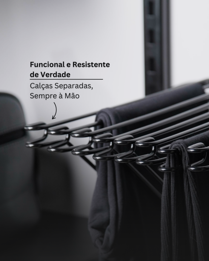 Closet Aberto Modulado Aço Inox Litoral 185cm (Pacific 51)