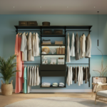 Closet Aberto Modulado Aço Inox Litoral 185cm (Pacific 51)