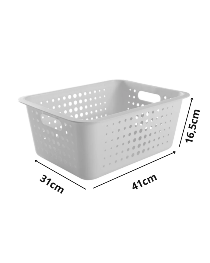 Cesto Organizador G 14,5l - Organização e Estilo