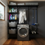 Conjunto Prateleira Modulado para Lavanderia 205cm