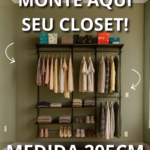 Closet Personalizado (205cm) – Monte seu modelo