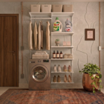 Conjunto Prateleira Modulado para Lavanderia 125cm