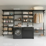 Conjunto Prateleira Modulado para Lavanderia 305cm