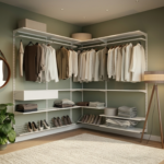 Closet Aberto Modulado em L 195cm x 145cm (Eternity 150)