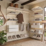 Closet Aberto Modulado em L 185cm x 115cm (Eternity 151)
