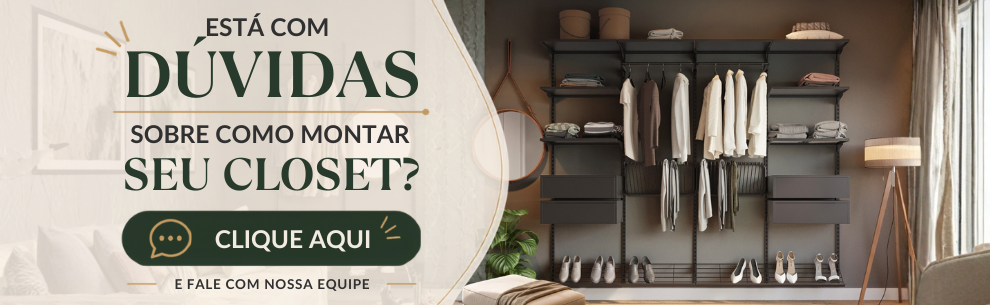 Closet Personalizado (185cm) – Monte seu modelo