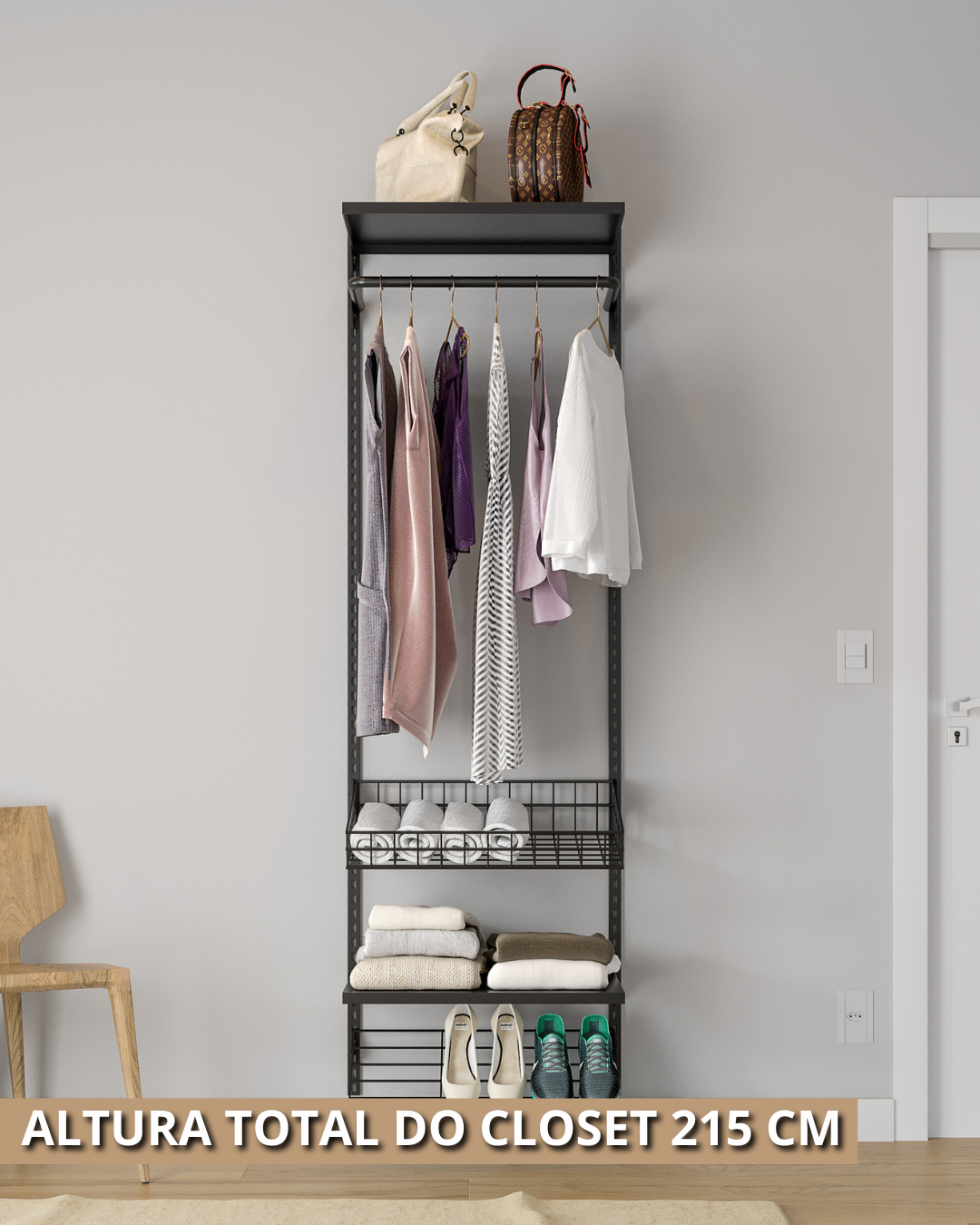Closet Personalizado (65cm) – Monte seu modelo
