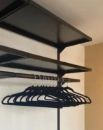 Kit 10un Cabides de Veludo 45cm - Organização e Estilo